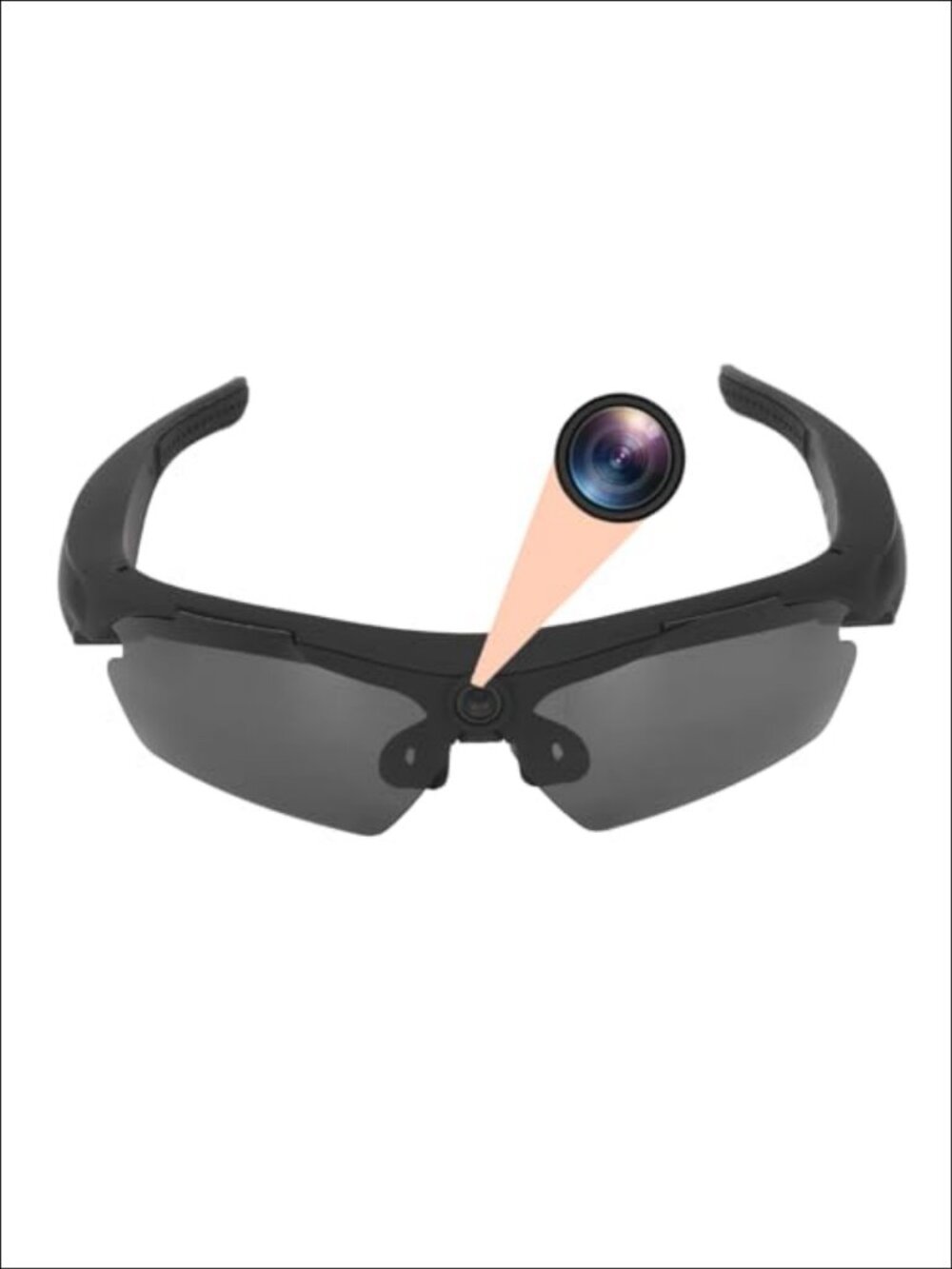 Smart Video Glasses with 1080P HD Camera, Polarized Lenses, Wearable Sunglasses